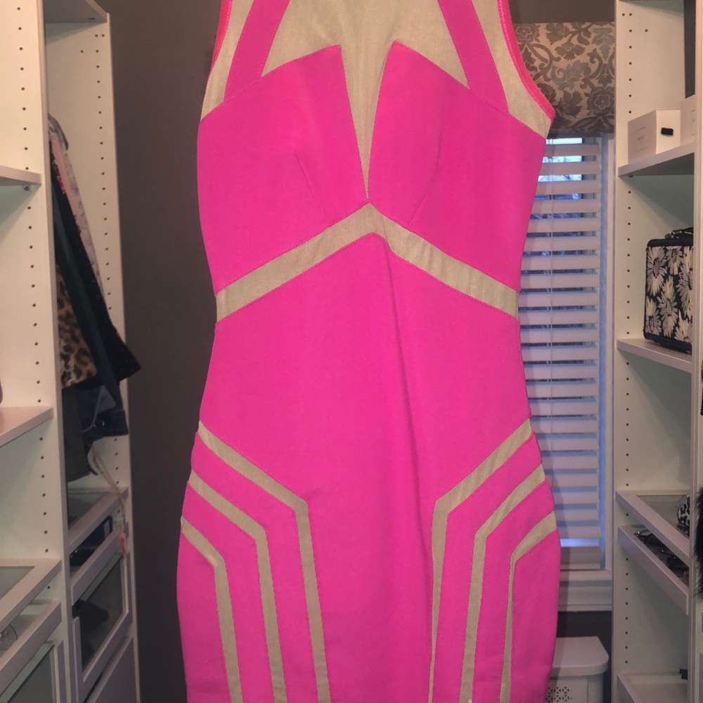 Hot Pink Bodycon Dress